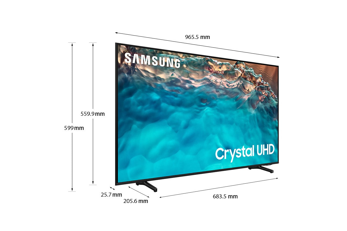 טלוויזיה חכמה ‎Crystal UHD 4K BU8000
