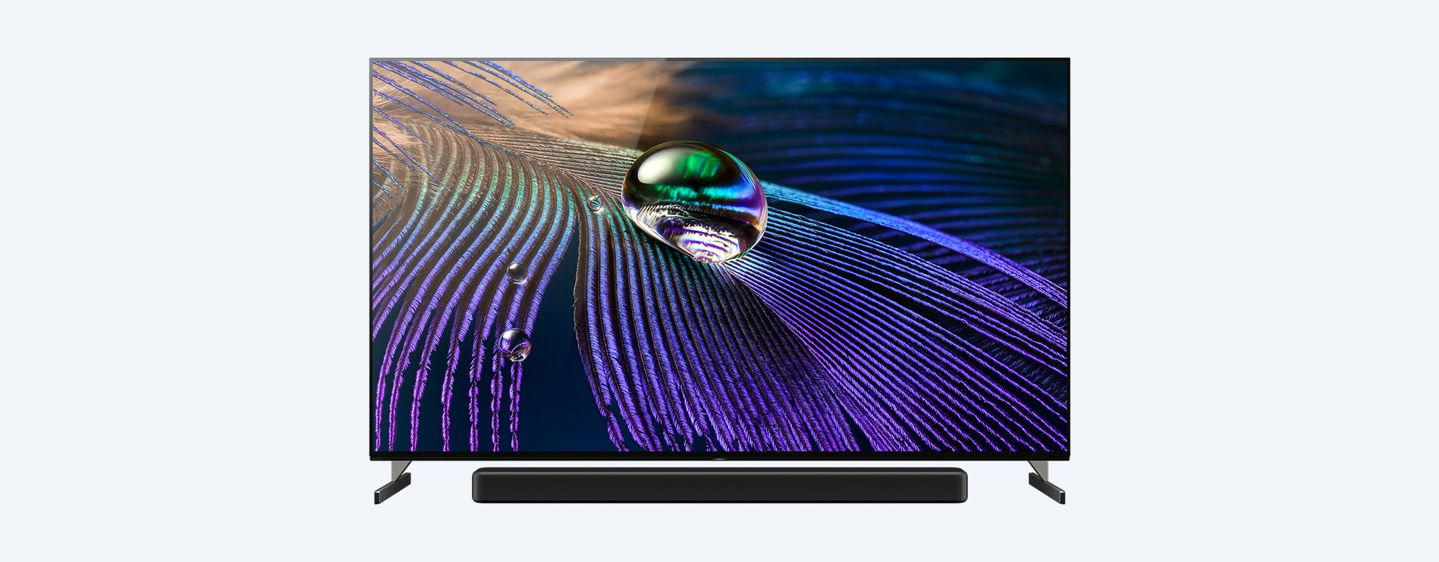 A90J | BRAVIA XR | MASTER Series OLED | 4K Ultra HD | טווח דינמי גבוה (High Dynamic Range HDR) | טלוויזיה חכמה (Google TV)