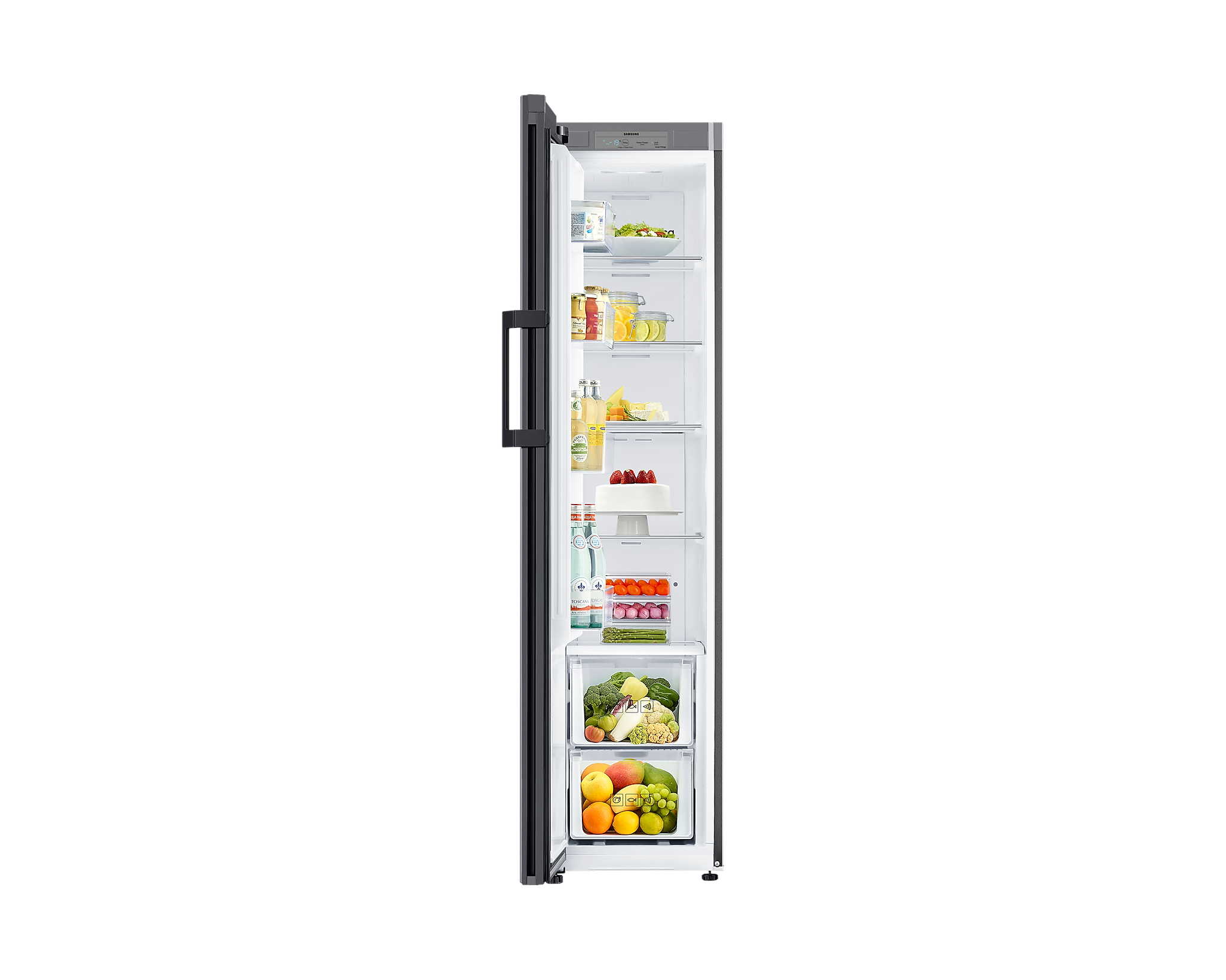RZ24T5600GR מקפיא דלת אחת נפח כללי 240 ליטר