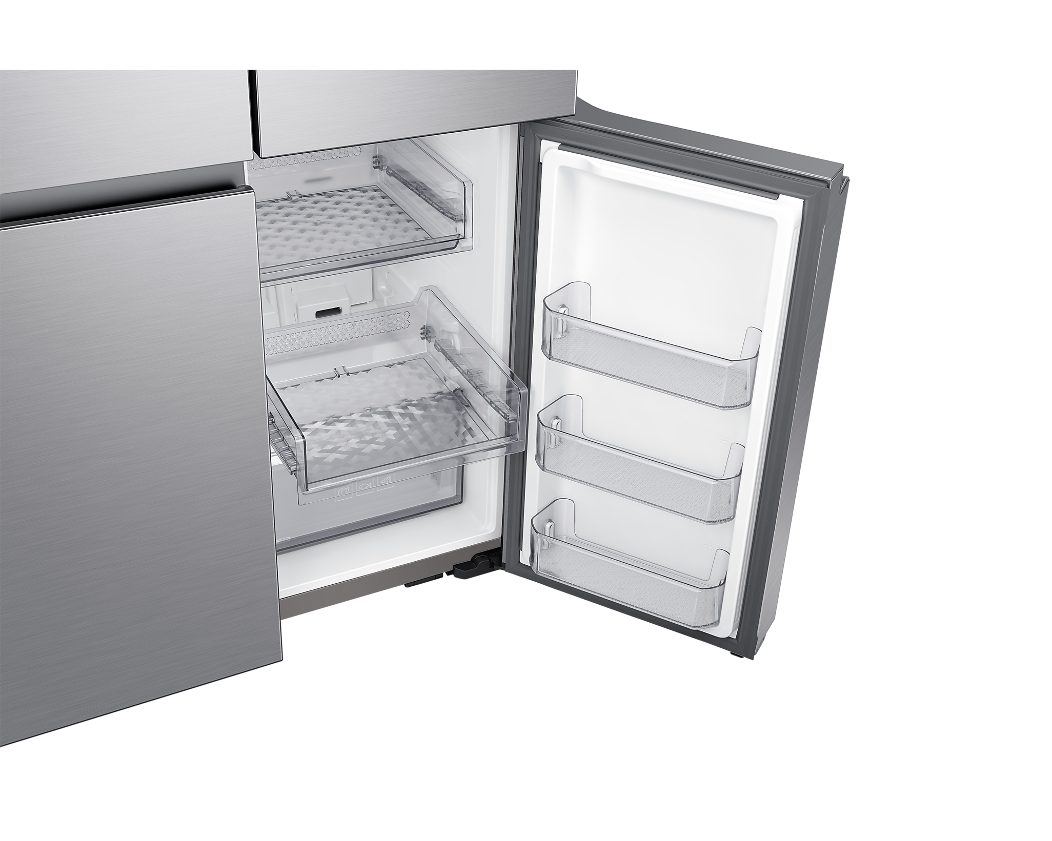 RF85A9110SL מקרר 4 דלתות בטכנולוגיית Triple Cooling בנפח 938 ליטר