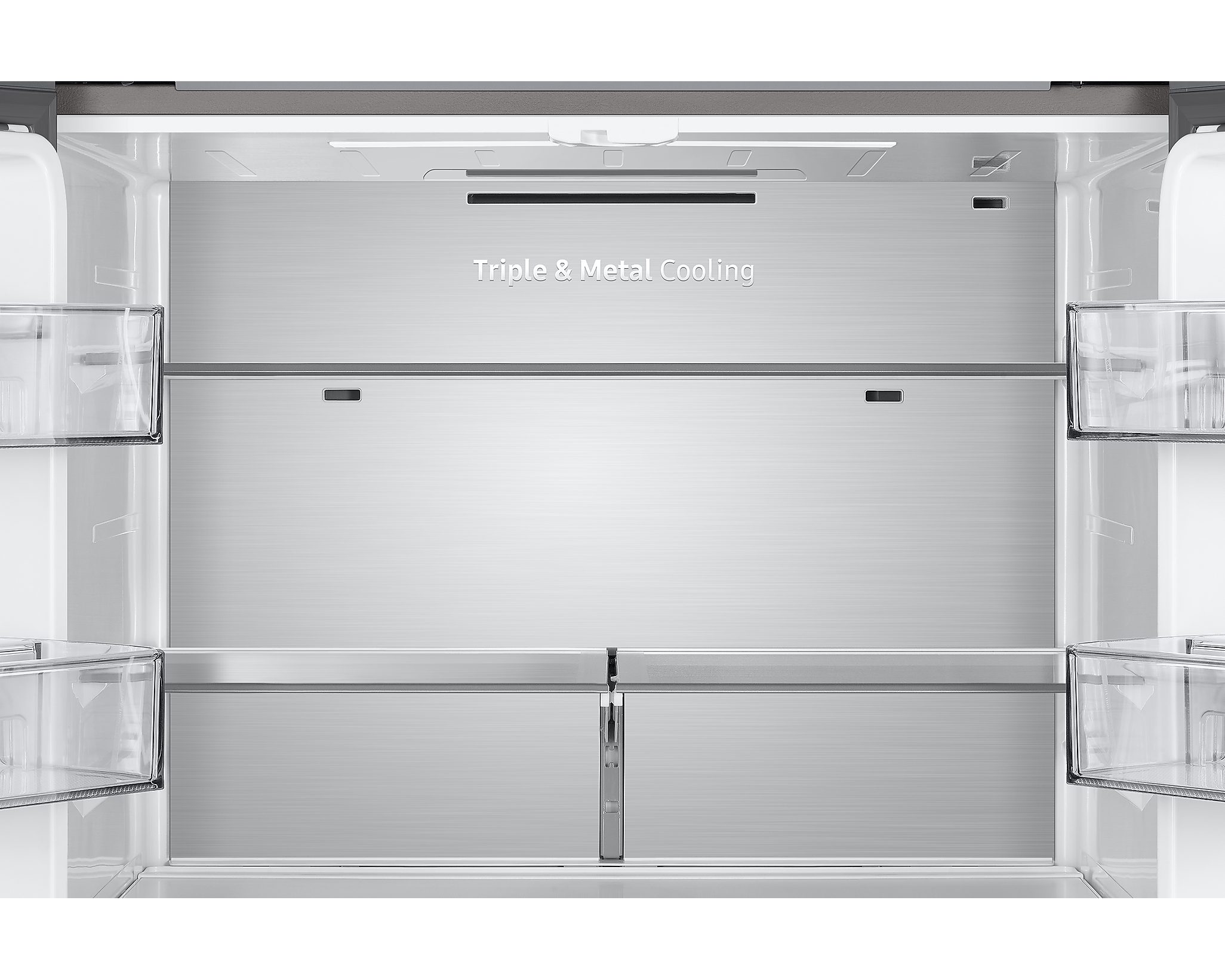 RF85A9110SL מקרר 4 דלתות בטכנולוגיית Triple Cooling בנפח 938 ליטר