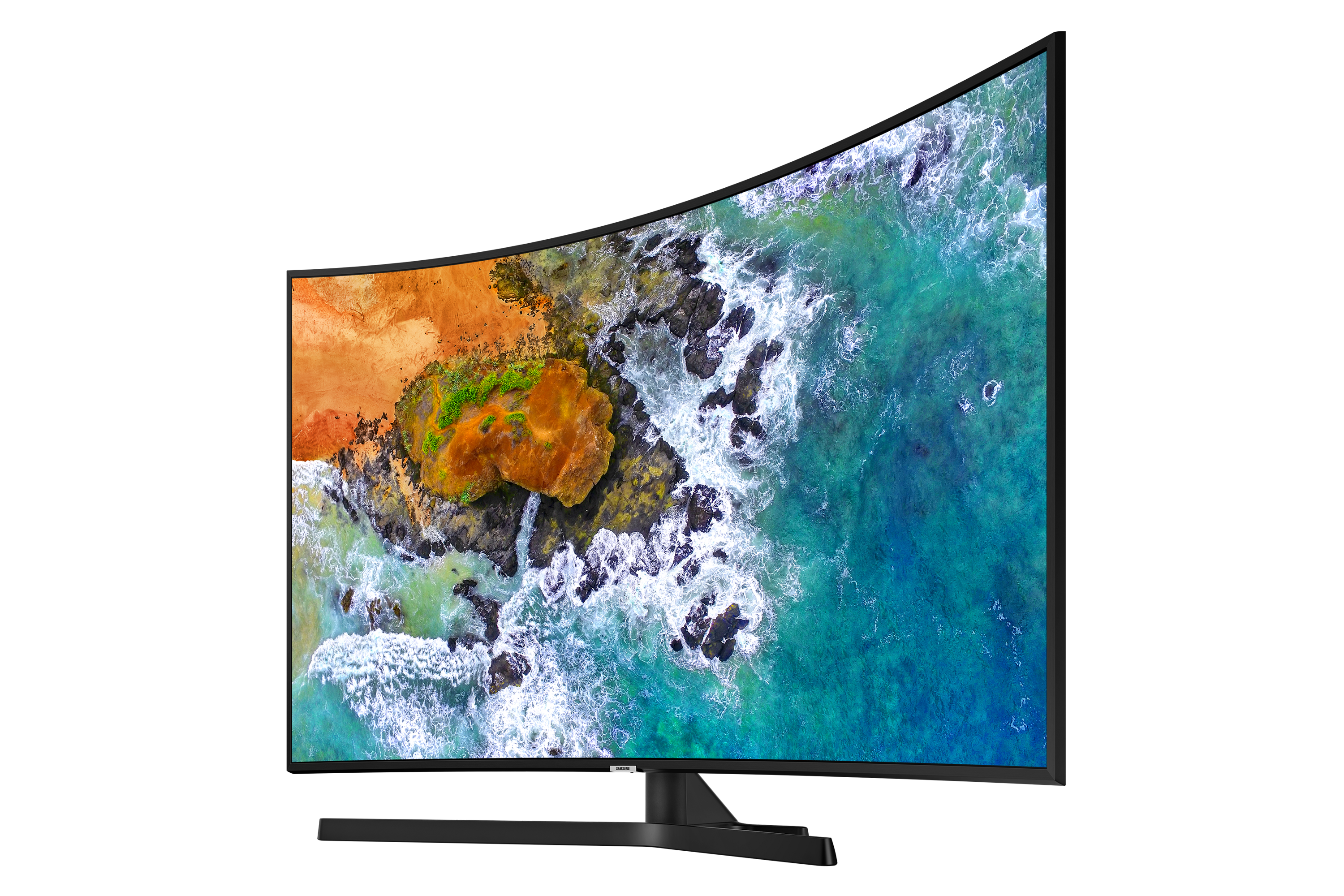 NU7500 טלוויזיה חכמה קעורה 4K UHD