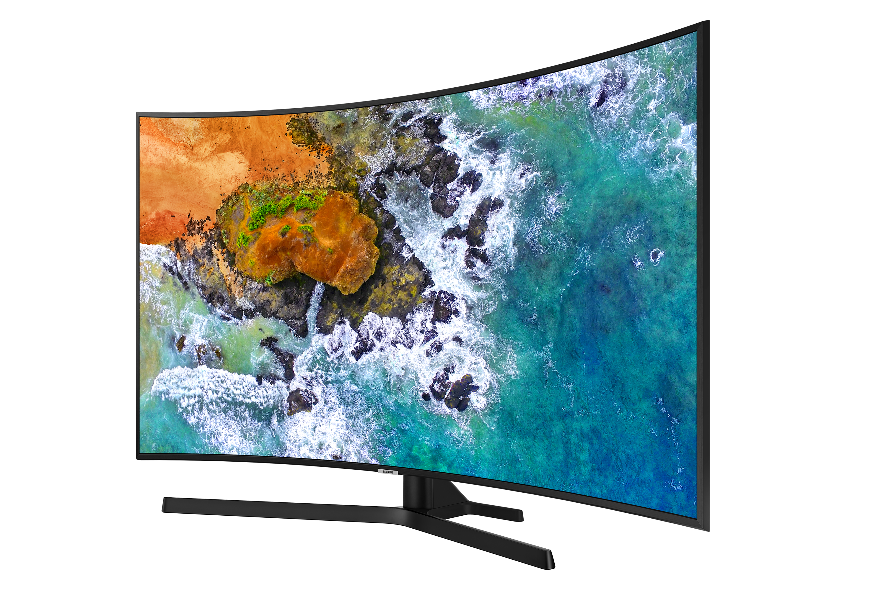 NU7500 טלוויזיה חכמה קעורה 4K UHD