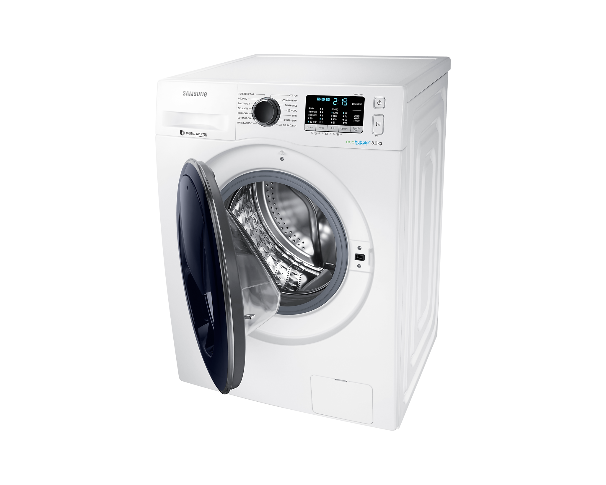 AddWash WW80K5410UW מכונת כביסה פתח קידמי, 8 ק