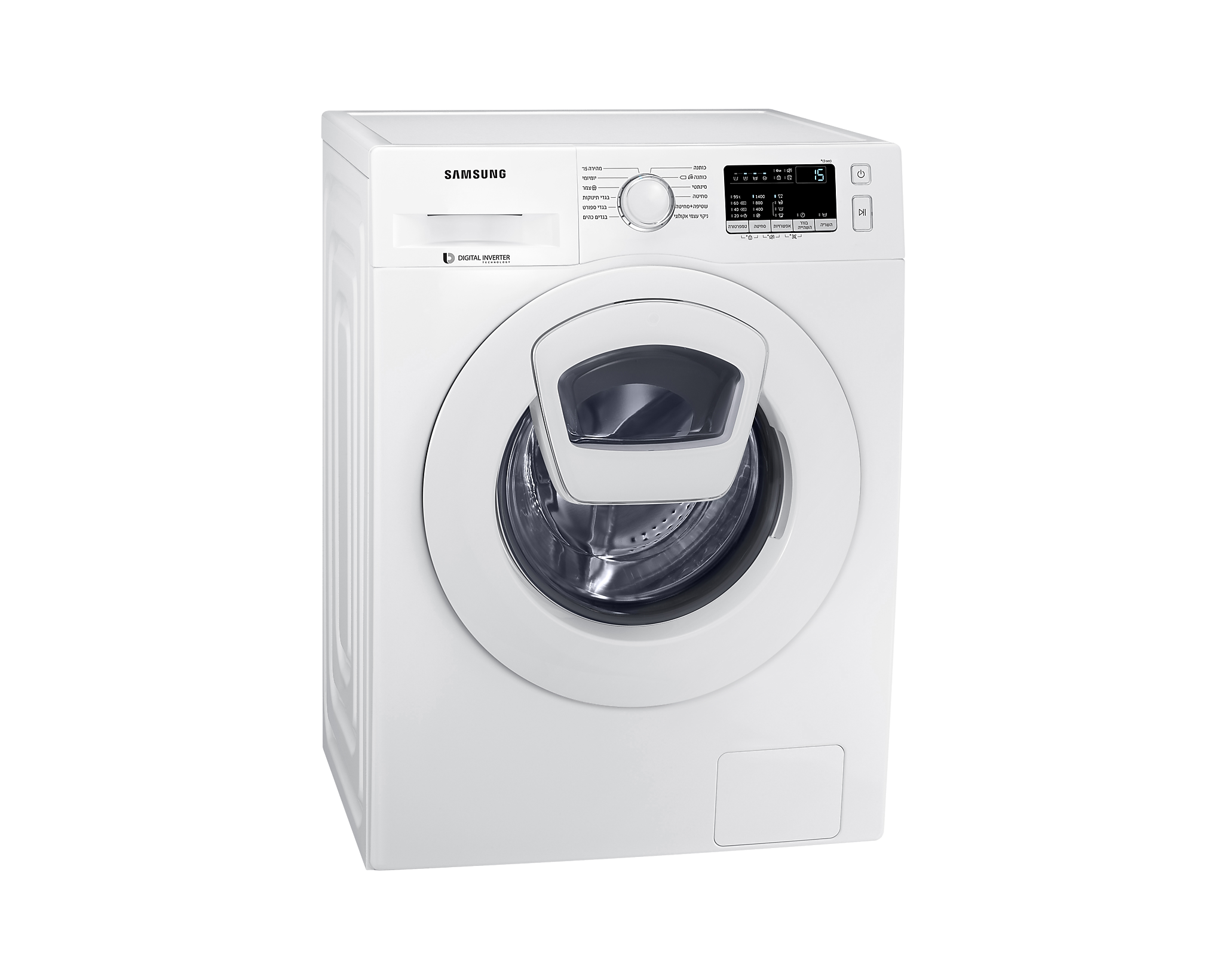 WW80K4430 AddWash מכונת כביסה פתח קידמי, 8 ק